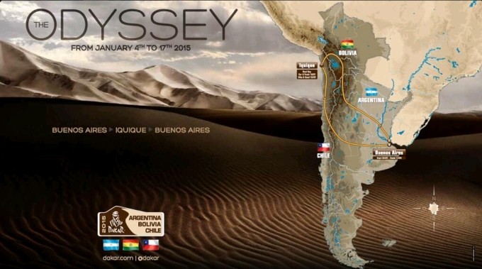 Dakar Route 2015